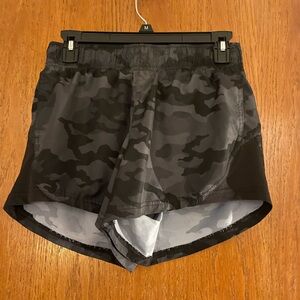 Athletic Works Gray Camo Kids Shorts